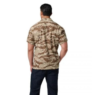 5.11 РУБАШКА ТАКТИЧЕСКАЯ OSCAR SHORT SLEEVE SHIRT DESERT TIGER CAMO