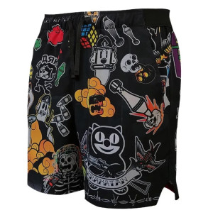 KRAMATAN TACTICAL DESIGN ШОРТЫ OLD SCHOOL BLACK