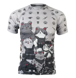 KRAMATAN TACTICAL DESIGN ФУТБОЛКА КОТОБАНДА GREY