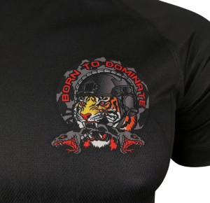 KRAMATAN TACTICAL DESIGN ФУТБОЛКА TACTICOOL TIGER GREY 