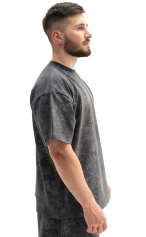 CHAMELEON ФУТБОЛКА OVERSIZE PROTECTOR WASH GREY
