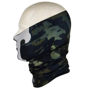 KRAMATAN TACTICAL DESIGN ШАРФ-ТРУБА ПОЛЕГШЕННИЙ КАРАТЕЛЬ DARK MС