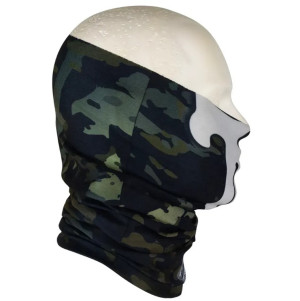 KRAMATAN TACTICAL DESIGN ШАРФ-ТРУБА ПОЛЕГШЕННИЙ КАРАТЕЛЬ DARK MС