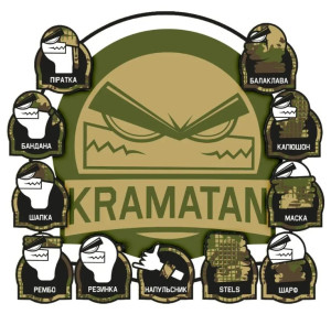 KRAMATAN TACTICAL DESIGN ШАРФ-ТРУБА ПОЛЕГШЕННИЙ ХИЖАК