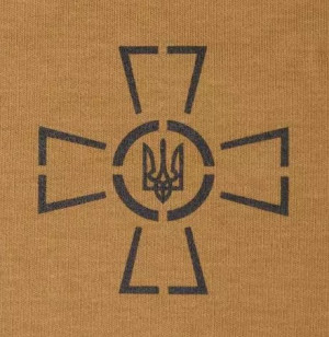 P1G-TAC ФУТБОЛКА С ПРИНТОМ ЗСУ COYOTE BROWN