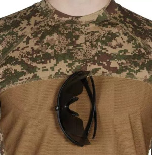 P1G-TAC ФУТБОЛКА ПОЛЬОВА LACERTA L/S NGU CAMO