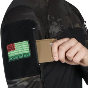 P1G-TAC ФУТБОЛКА ПОЛЬОВА LACERTA L/S MULTICAM BLACK