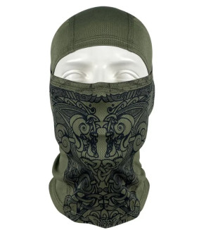 KRAMATAN TACTICAL DESIGN БАЛАКЛАВА-НИНДЗЯ СКАНДИНАВСКИЙ COOLMAX OLIVE 1639