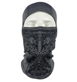 KRAMATAN TACTICAL DESIGN БАЛАКЛАВА-НІНДЗЯ СКАНДИНАВСЬКИЙ COOLMAX GREY 4914