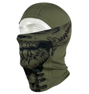 KRAMATAN TACTICAL DESIGN БАЛАКЛАВА-НИНДЗЯ COOLMAX SCULL OLIVE 1642