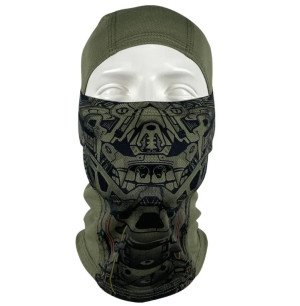 KRAMATAN TACTICAL DESIGN БАЛАКЛАВА-НИНДЗЯ ТЕРМИНАТОР COOLMAX OLIVE