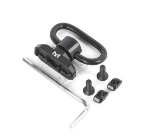 M-ETAL АНТАБКА UTG M-LOK STANDARD QD SLING SWIVEL ADAPTOR BK LOGO 35178
