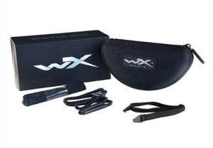 WILEY X ЗАЩИТНЫЕ ОЧКИ BREACH SMOKE GREY MATTE BLACK FRAME 28050