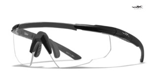 WILEY X ЗАЩИТНЫЕ ОЧКИ SABER ADV. CLEAR MATTE BLACK FRAME W/BAG 18265