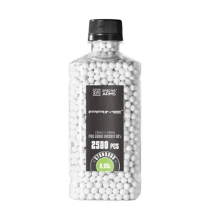 SPECNA ARMS СТРАЙКБОЛЬНІ КУЛІ PRIME 0.25G PRECISION BBS 2500 PCS WHITE 33531