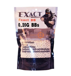 EXACT СТРАЙКБОЛЬНІ КУЛІ 0,20G 1KG 33734