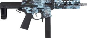 EMG СТРАЙКБОЛЬНИЙ АВТОМАТ NOVESKE N4 GEN.4 SPACE INVADER 8.5 AEG KRYPTEK OBSCURA BLUE 34188