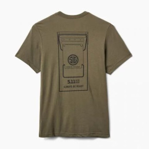 5.11 ФУТБОЛКА С ПРИНТОМ AMMO CANS RANGER GREEN