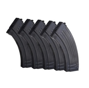 E&L НАБІР МЕХАНІЧНИХ МАГАЗИНІВ АК 120BBS METAL 5 PCS 34314
