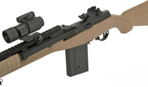 MATRIX СНАЙПЕРСКАЯ ВИНТОВКА M1A SOCOM 16 AEG WITH BIPOD TAN 34185