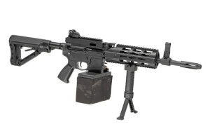 G&G СТРАЙКБОЛЬНЫЙ ПУЛЕМЕТ CM16 LMG STEALTH 34955