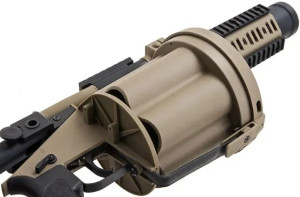 LDT СТРАЙКБОЛЬНЫЙ ГРАНАТОМЕТ MGL WITH RETRACTABLE STOCK DE 34452