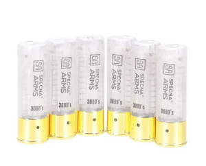 SPECNA ARMS ШОТШЕЛИ СТРАЙКБОЛЬНІ SET OF 6 SHELLS 30 BBS FOR VAPOR SHOTGUNS 33726