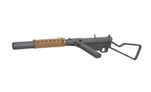 SPECNA ARMS ПІСТОЛЕТ-КУЛЕМЕТ STEN MK.II(S) RETRO AEG X-ASR/TRACER GREY 35231