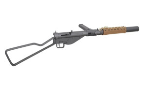 SPECNA ARMS ПІСТОЛЕТ-КУЛЕМЕТ STEN MK.II(S) RETRO AEG X-ASR/TRACER GREY 35231