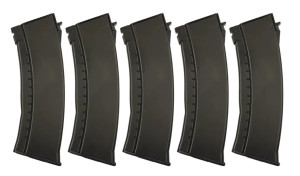 E&L НАБОР МЕХАНИЧЕСКИХ МАГАЗИНОВ АК-74 120BBS BLACK 5 PCS 34315