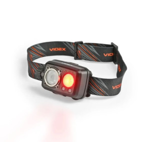 VIDEX НАЛОБНЫЙ ФОНАРЬ VLF-H189 600LM 5000K 34123