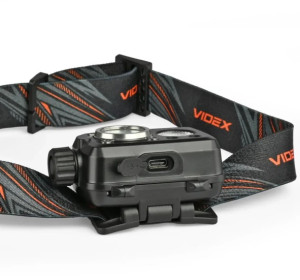 VIDEX НАЛОБНЫЙ ФОНАРЬ VLF-H189 600LM 5000K 34123