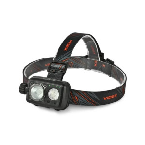 VIDEX НАЛОБНЫЙ ФОНАРЬ VLF-H189 600LM 5000K 34123