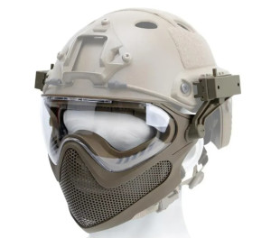 WOSPORT МАСКА ЗАХИСНА PILOT MASK TAN 33005
