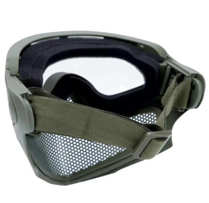 WOSPORT МАСКА ЗАХИСНА PILOT MASK OLIVE 33003