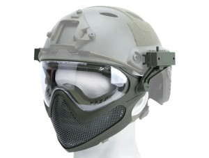 WOSPORT МАСКА ЗАХИСНА PILOT MASK OLIVE 33003