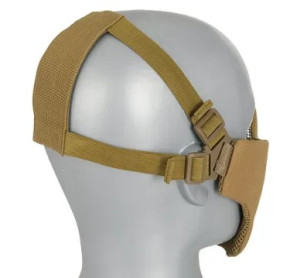 WOSPORT ЗАЩИТНАЯ МАСКА WST STEEL MESH MASK TAN 19697