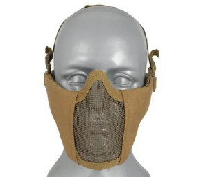 WOSPORT ЗАЩИТНАЯ МАСКА WST STEEL MESH MASK TAN 19697