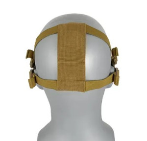 WOSPORT ЗАЩИТНАЯ МАСКА WST STEEL MESH MASK TAN 19697