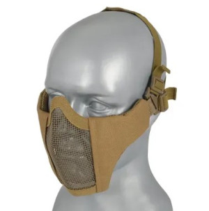 WOSPORT ЗАЩИТНАЯ МАСКА WST STEEL MESH MASK TAN 19697