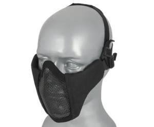 WOSPORT ЗАЩИТНАЯ МАСКА WST STEEL MESH MASK BLACK 19825