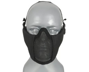 WOSPORT ЗАЩИТНАЯ МАСКА WST STEEL MESH MASK BLACK 19825