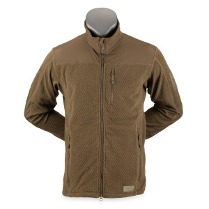 ALPINE CROWN MILITARY ФЛИСОВАЯ КОФТА GRENADE GRID FLEECE ARMY GREEN
