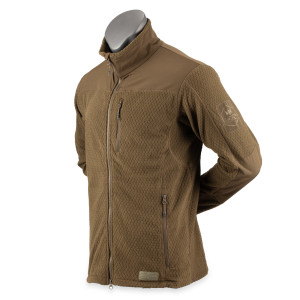 ALPINE CROWN MILITARY ФЛИСОВАЯ КОФТА GRENADE GRID FLEECE ARMY GREEN