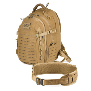 ALPINE CROWN MILITARY ТАКТИЧЕСКИЙ РЮКЗАК С ПОЯСНОЙ СИСТЕМОЙ DEFENDER 45L COYOTE