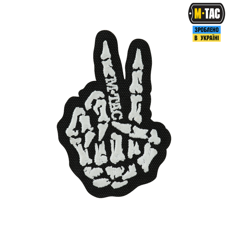 M-TAC НАШИВКА VICTORY HAND (ВИШИВКА) BLACK