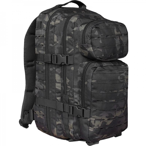 MIL-TEC РЮКЗАК ШТУРМОВОЙ МАЛЫЙ ASSAULT LASER CUT MULTITARN BLACK 14002669