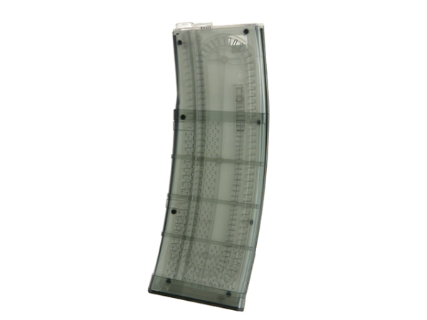 BATTLEAXE МАГАЗИН ПОЛИМЕРНЫЙ TRANSLUCENT 416/SCAR16/AR15 200RD 27661