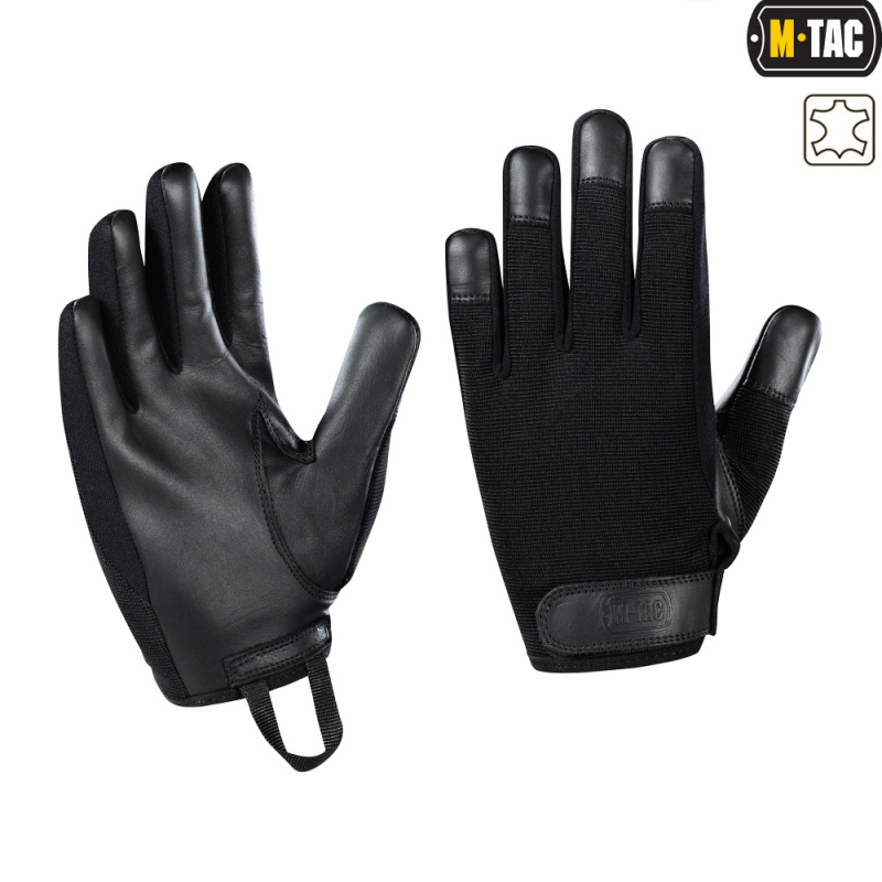 M-TAC ПЕРЧАТКИ POLICE BLACK