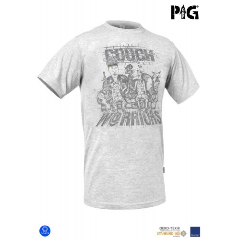P1G-TAC ФУТБОЛКА COUCH WARRIORS IRON GREY UA281-29891-IG-CW
